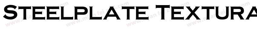 Steelplate Textura R字体转换